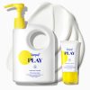 Supergoop! PLAY Everyday Lotion SPF 50 Home & Away Set - 18oz Pump + 3.4oz Tube, Water & Sweat Resistant Sunscreen for Face & Body